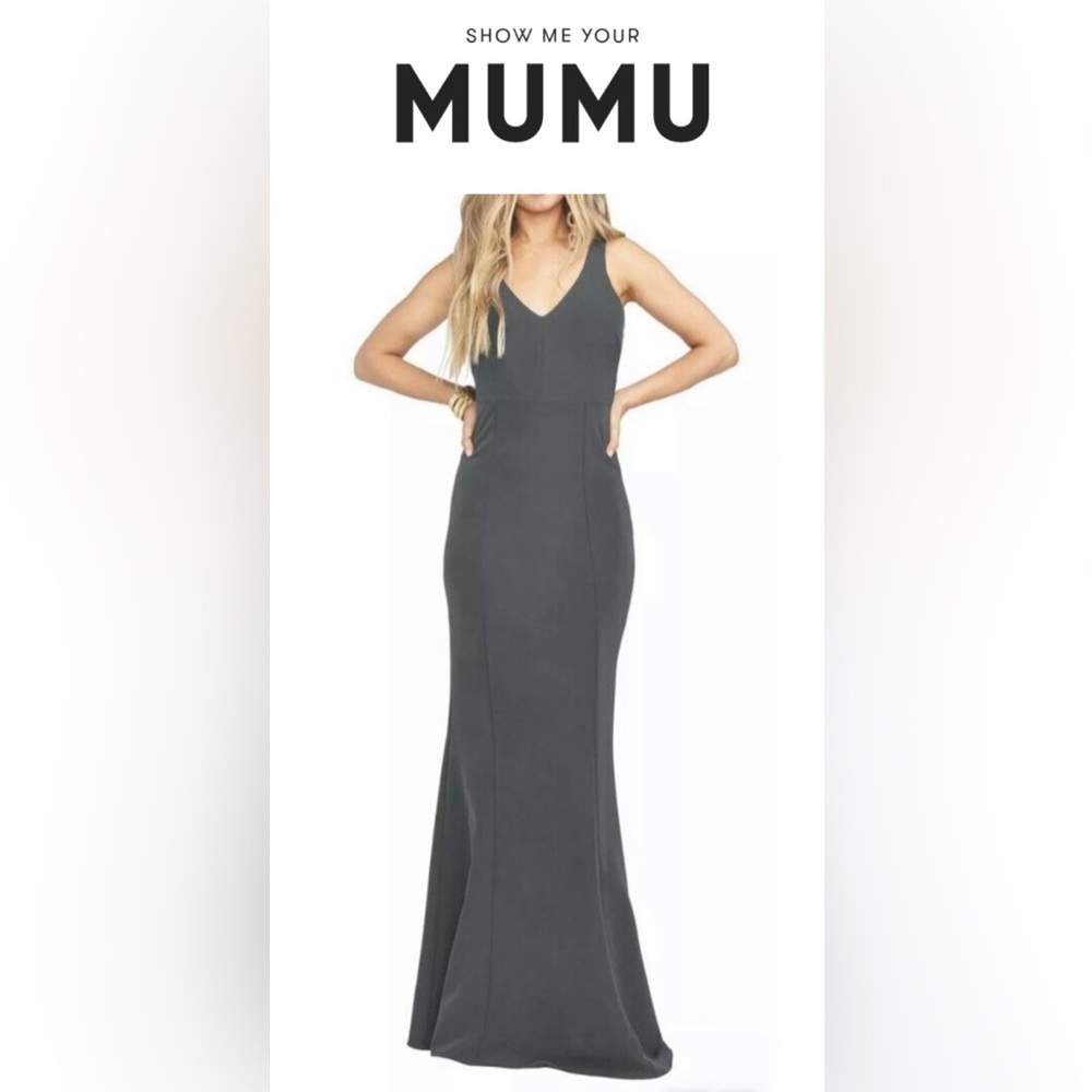 Show Me Your Mumu Morgan Trumpet Gown